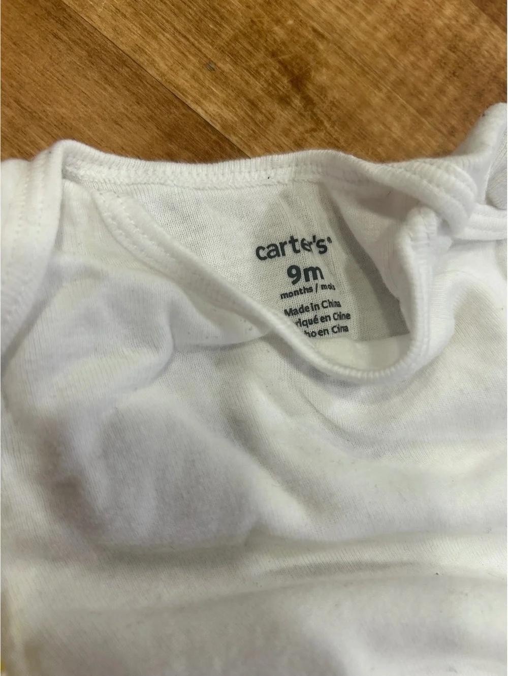 Set of 5 Baby Bodysuits Size 9 Months